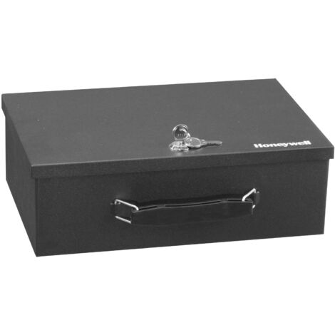 Honeywell 6104 Cassaforte per documenti, ignifugo, minisafe, 5 l, con serratura a chiave