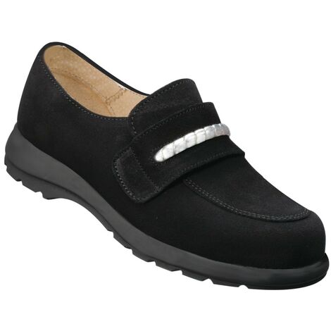 Bacou Fine Ladies Black Safety Shoes
