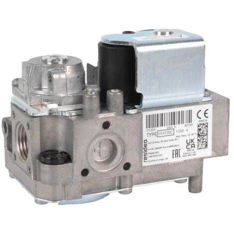Honeywell – Bloc vanne gaz VK 4105 C 1033 – Tension 230V – Filetage 1/2'' – Compatible chaudières et appareils de cuisson – Installation facile