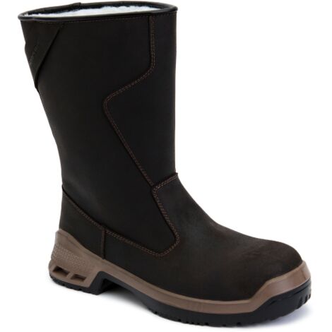 Honeywell – Bottes de sécurité S3 CI SRC – Cuir huilé hydrofuge – Isolation thermique – Semelle antidérapante et résistante aux hydrocarbures