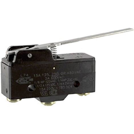 Honeywell BZ-2RW80-A2 Microrupteur BZ-2RW80-A2 250 V/AC 15 A 1 x On/(On) à rappel 1 pc(s) D75498