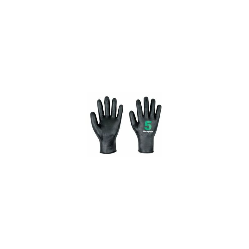 C&g Deeptril 5 Full Nitrile Coated Black Glove S8 - Honeywell