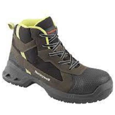 Honeywell – Chaussures de sécurité S3 A SRC T43 unisexe – Antistatiques – Coques de sécurité – Pour chantiers humides – Couleurs noir, marron, vert