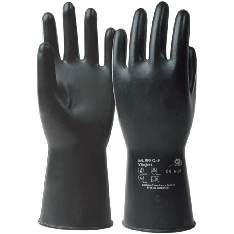 Image of Kcl Chemikalienschutz-Handschuh-Paar Vitoject 890, Größe 8