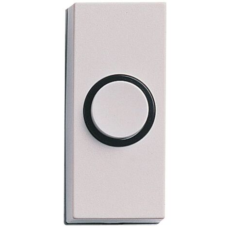 Honeywell D814 Pulsante Sesame - Cabinato - Rettangolare - Bianco