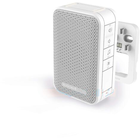 Honeywell DW313S Suoneria 6 V (max) 84 dBA Bianco, Grigio