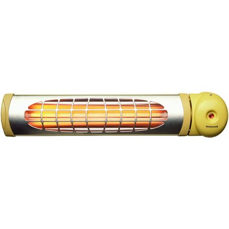 Honeywell - Estufa calefactor cuarzo con resistencia protegida, potencia 600W