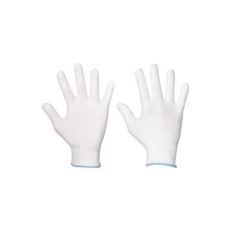 Honeywell – Gants de manutention tricotés blancs T7 – Taille 7 – 50% polyamide, 50% polyester – Certifié sans silicone pour peinture