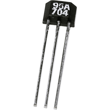 Honeywell Hallsensor SS41 4.5 - 24 V/DC Messbereich: -0.004 - +0.004 T SIP-3  Löten