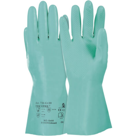Honeywell Handschuh Tricotril 736, L 300mm,Gr.9,grün 10 Stk