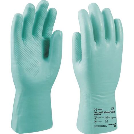 Honeywell Hds Tricotril Winter 738 Kat. III, grün, 10