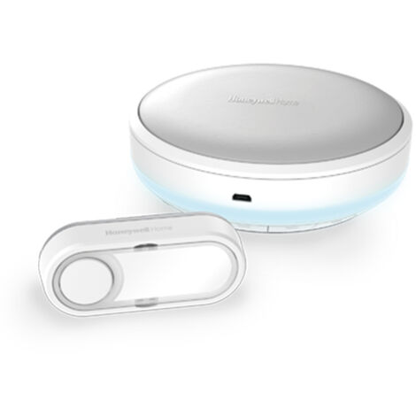 HONEYWELL HOME Flash Timbre Inalámbrico Serie 3 dcr315s, Blanco y Gris HONEYWELL HOME