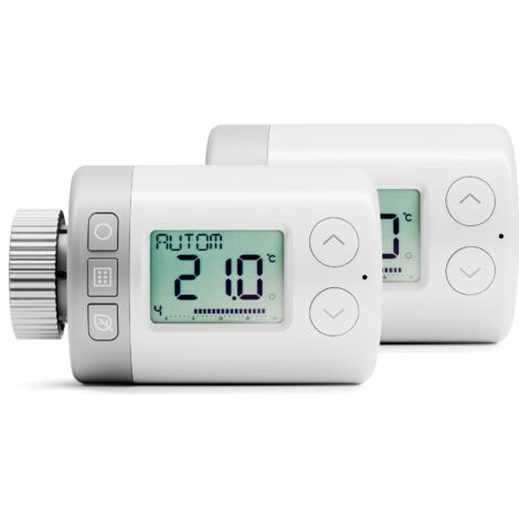 Honeywell Home Valvola termostatica intelligente per radiatore, HR 10 Control ETRV, valvola termostatica programmabile, regolatore digitale intelligente per riscaldamento centralizzato, colore bianco,