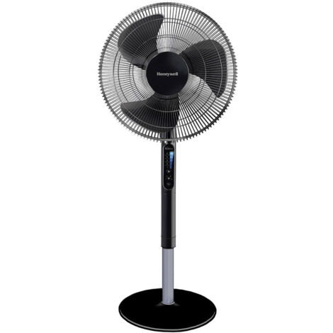 Honeywell HSF600BE4 Standventilator  40 W  Schwarz Höhenverstellbar, LED-Display, mit Fernbedienung,