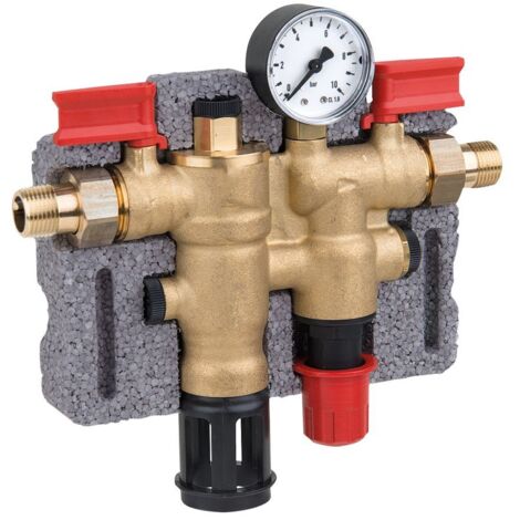 Honeywell Nachfüllkombination NK300S-1/2A Kompakte Ausführung mit Gewindeanschluss, Messing