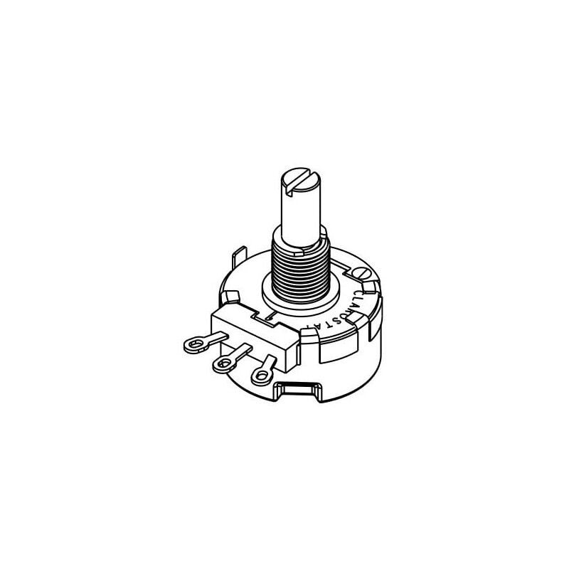 Honeywell - RV4NAYSD252A Clarostat Potentiometer 2.5k ±10% 2W Rotary - 6.35mm axis