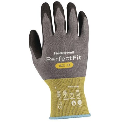 HONEYWELL Schnittschutzhandschuhe Perfect Fit® NPF22-0118N Größe 9 gelb/schwarzEN 388 PSA-Kategorie II