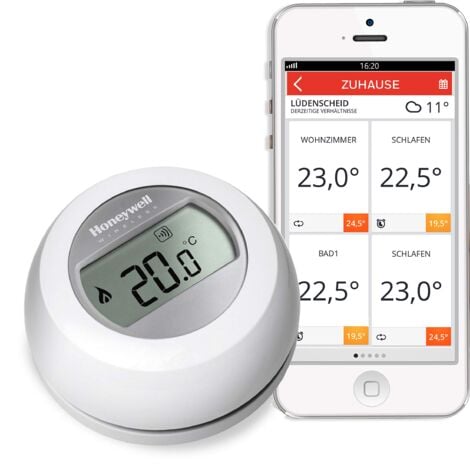 Honeywell Home DW315S Campanello Cablato con Indicatore Halo e Funzione Sospensione Bianco