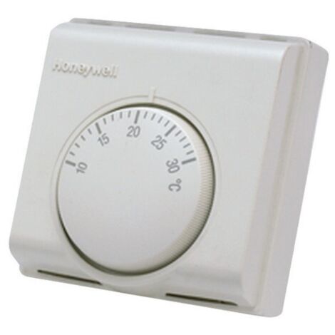 Honeywell – Thermostat d'ambiance mural analogique – Gestion de chauffage connecté – Réglage simple par molette – Indice de protection IP30