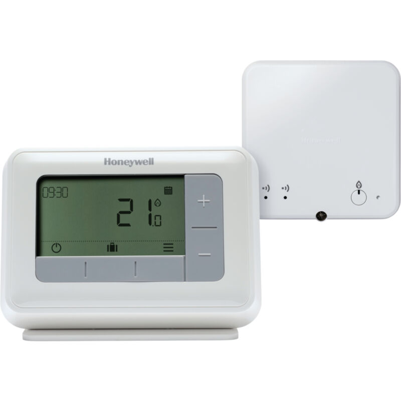 Honeywell - Thermostat sans fil programmable hebdomadiare T4R