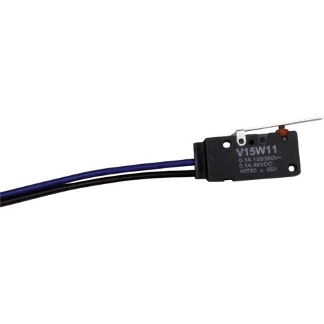 Honeywell V15W11-WZ200A02-W2 Microrupteur V15W11-WZ200A02-W2 250 V/AC 5 A 1 x On/(On) IP67 à rappel 1 pc(s) W15736