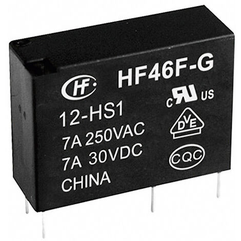 Hongfa HF46F-G/024-HS1 Printrelais 24 V/DC 10 A 1 Schließer 1 St.