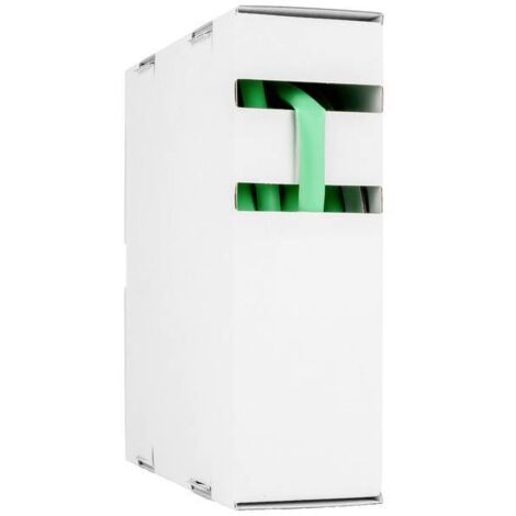 Hongshang 2111114058 Termoretraibile senza colla Verde 19.00 mm 9.50 mm Restringimento:2:1 5 m