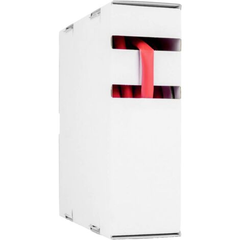 Hongshang 211124328 Termoretraibile senza colla Rosso 1.60 mm 0.80 mm Restringimento:2:1 15 m
