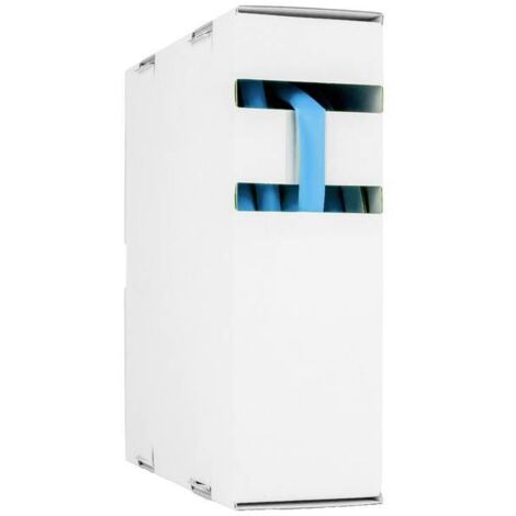 Hongshang 211144368 Termoretraibile senza colla Blu 3.20 mm 1.60 mm Restringimento:2:1 15 m