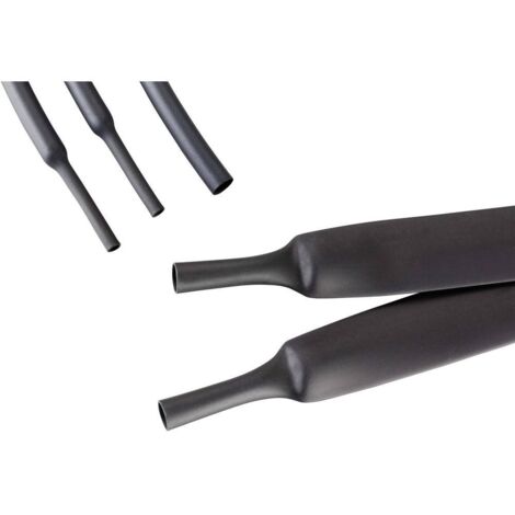 Hongshang Guaina Termorestringente Nera 8mm a 2mm 1,22m