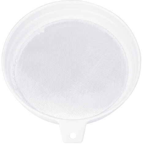 Honigfilter-Doppelsieb für die Imkerei - Weiße Nylontasche, 24 cm, 2 Stück