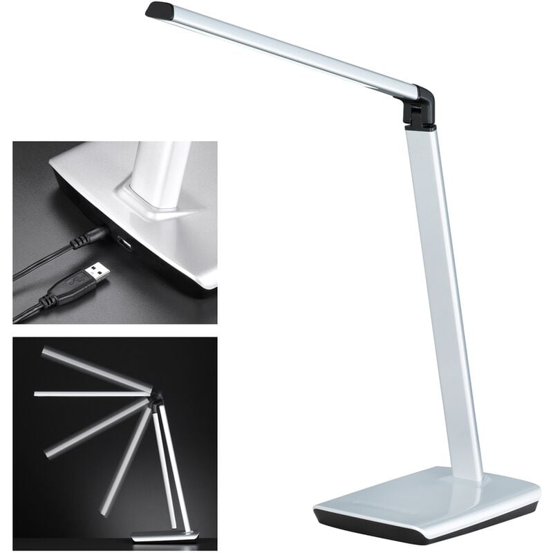

Honsel Bragi Lámpara de mesa, plata