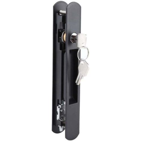 Hook Lock for Door and Window, Sliding Door Window Hook Lock Modern Mobile Door Single Double Sided Lock for Home Hotel Apartment Office