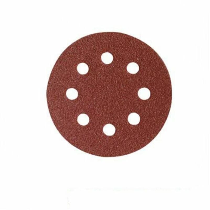 Silverline - Hook & Loop Discs Punched 150mm 10pk 150mm 120 Grit 793804