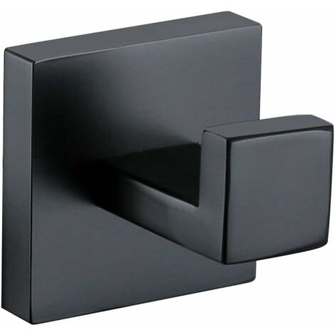 Matte Black/Chrome Stainless Steel Bathroom Waterproof Toilet