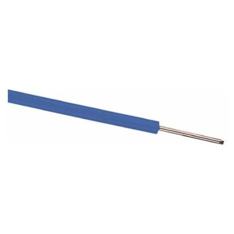 Hook Up Wire RS PRO, 0,5 mm², Bleu, 20 AWG, 500m ( Prix pour Bobine de 500 Mètres )