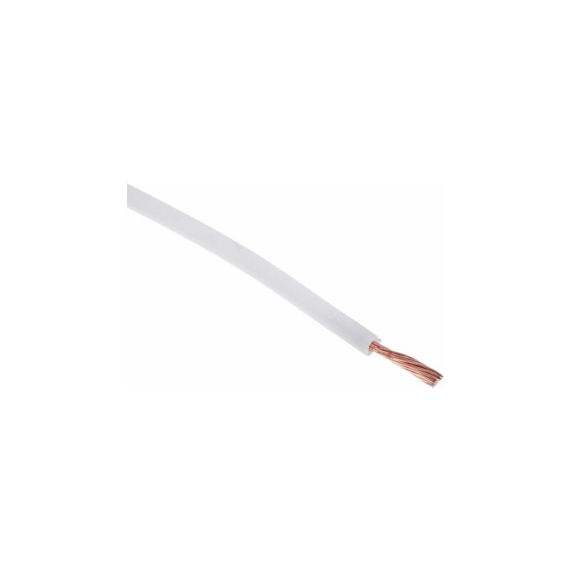 Hook Up Wire Rs Pro 1,5 mm², Blanc, 16 awg, 100m ( Prix pour Bobine de 100 Mètres )