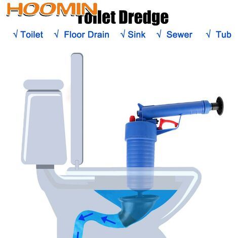 HOOMIN Pipeline Verstopft Entferner Rohr Plunger Ablauf Reiniger Manuelle Luftpumpe Druck Unblocker Dredge Rohr Kanalisation Waschbecken Becken