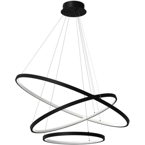 HOOP BLACK 93W LED Pendelleuchte