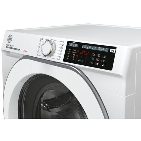 Hoover 48AMC/1-S Lavatrice H WASH 500 HW Caricamento Frontale 8Kg Classe A Bianco
