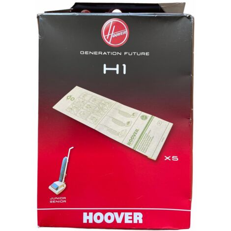 Hoover 5x Staubsaugerbeutel H1, Nr. 09178377