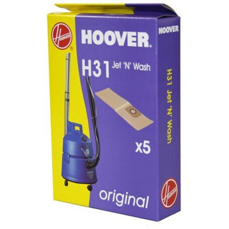 Hoover - bolsa para aspiradora orig h31 5 spiezas - 09174350 - 5010418107562
