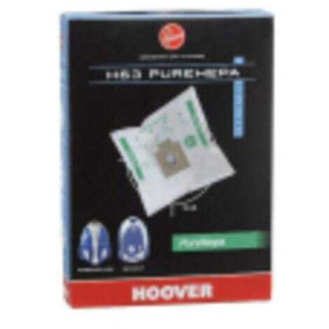Hoover - h 63 - Lot de 4 sacs papier d'aspirateurs purehepa freespace