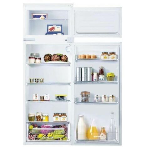 Hoover H-FRIDGE 300 HBD 154-N Frigorifero Doppia Porta da Incasso 242 Litri Classe Energetica E Bianco