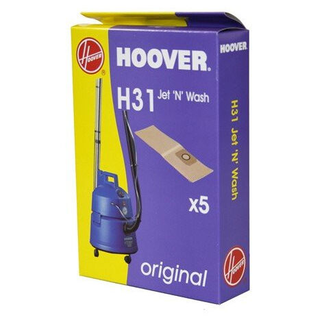 Hoover H31 Paquete de 5 bolsas de papel - 09174350