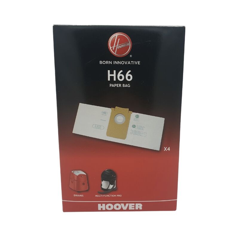 Image of Candy/hoover - Hoover H66 confezione da 4 Sacchetti x bidone Dinamis / Multi Function Pro