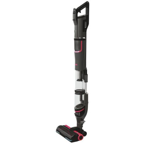 Hoover HFX10H 011 Aspirapolvere a Bastone 2 in 1 senza sacco Titanio