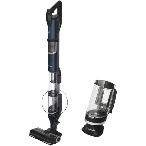 Hoover HFX20P 011 Aspirapolvere a Bastone 2 in 1 Senza Sacchetto Blu Batteria 21,6V