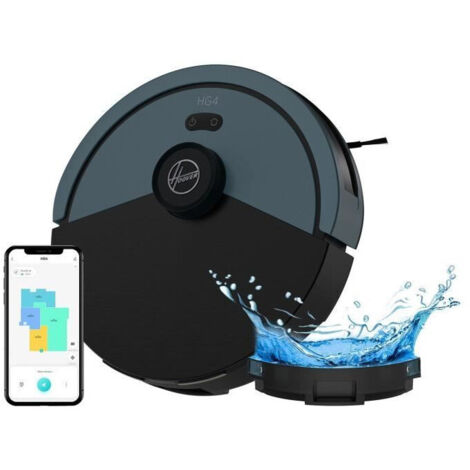 Hoover HG430H 011 aspirapolvere robot 0,26 L Senza sacchetto Nero, Blu