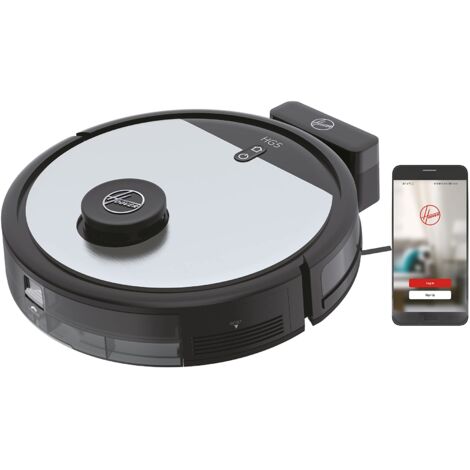 Hoover HG510D 011 aspirapolvere robot 0,5 L Senza sacchetto Grigio